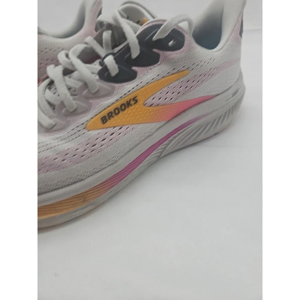 Brooks Sneakers Womens 10 D Wide Ghost 17 1204311D070 Gray Running Athletic Shoe - Picture 3 of 16